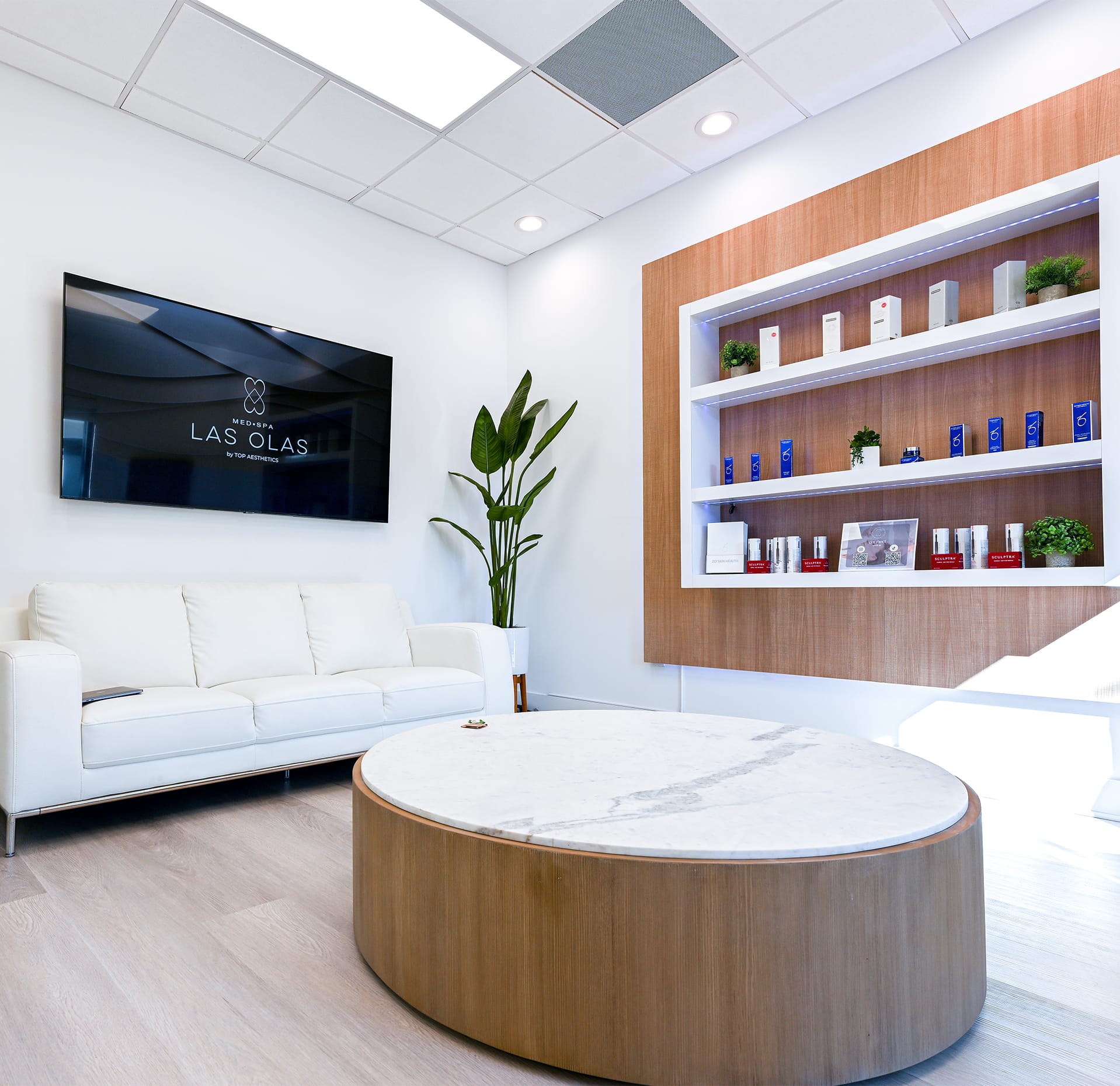 Los Olas Medspa waiting room