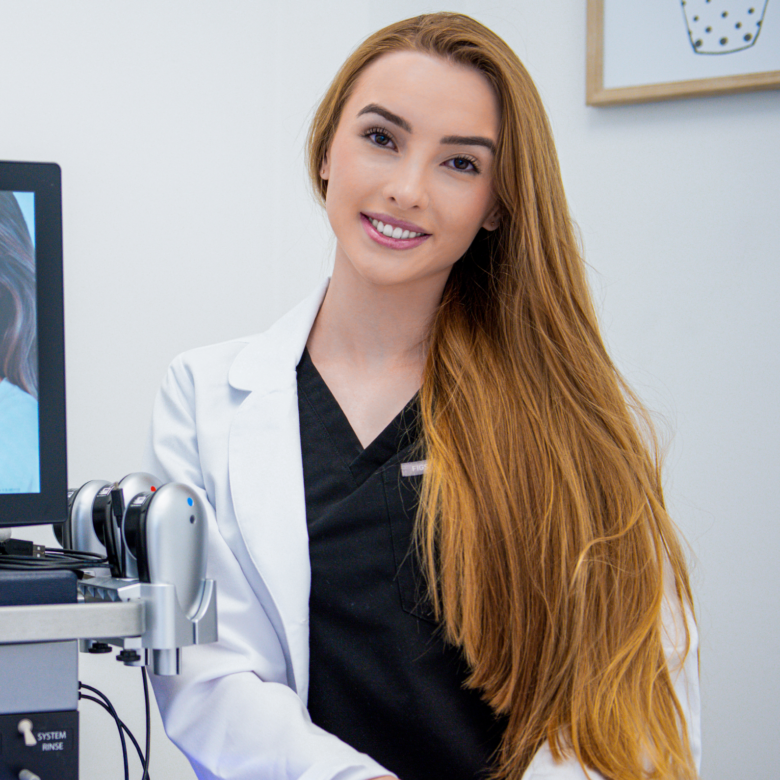 Doctor posing for the camera